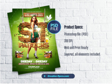 Saint Patricks Day Flyer