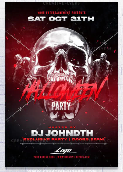 Halloween flyer