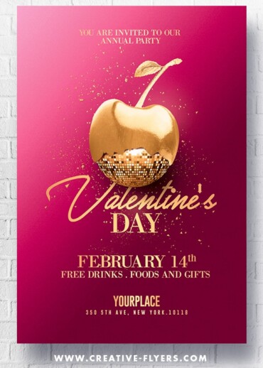 Classy Valentines day template