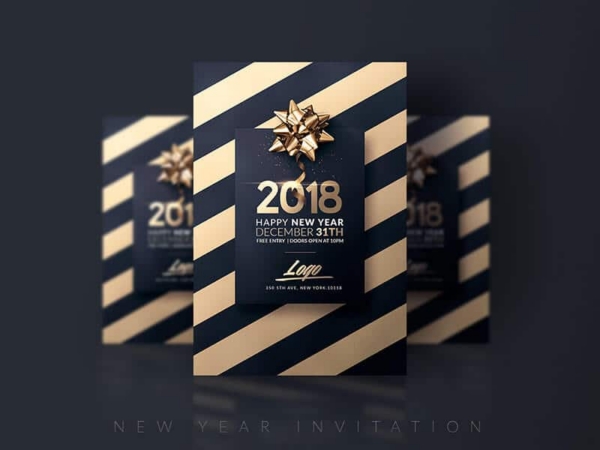 Elegant New Year Flyer Elegant New Year Flyer