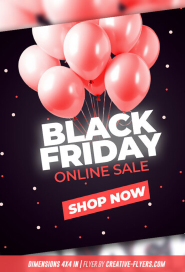 free template for Black friday