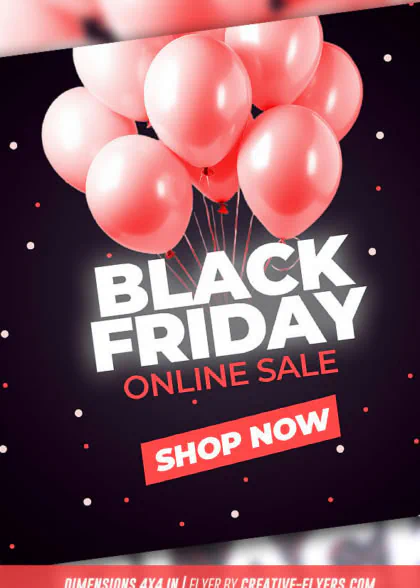 free template for Black friday