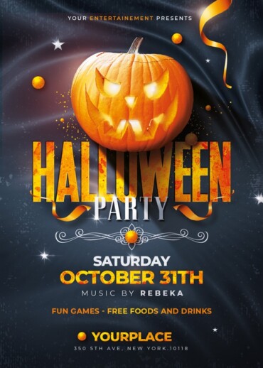 Halloween Flyer template