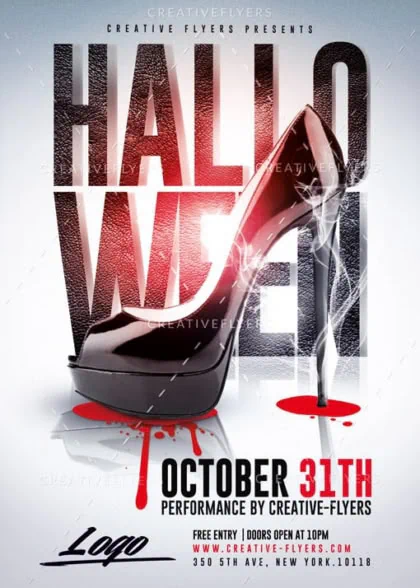 Halloween Party flyer templates