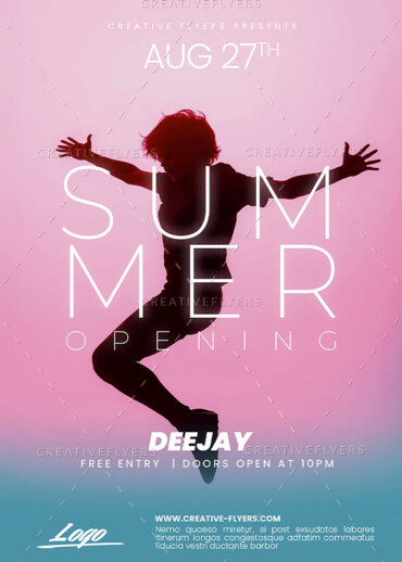 Opening summer design