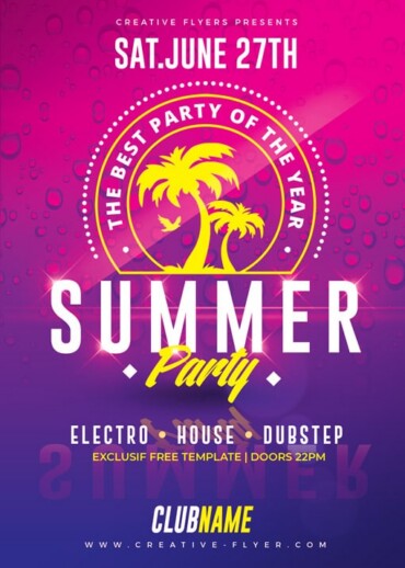 Summer Flyer Template