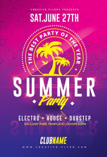 Summer Flyer Template