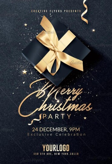 Merry Christmas Flyer Templates
