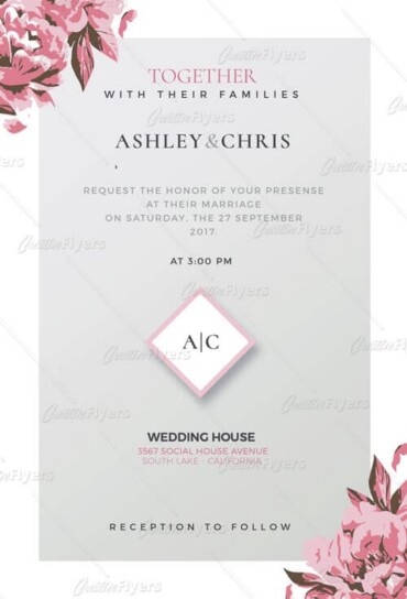 Wedding Invitation Templates Psd Wedding Invitation Templates Psd