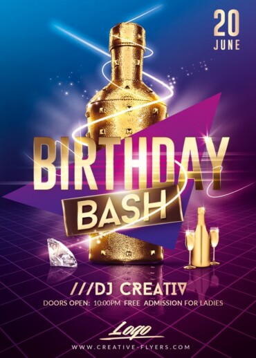 Birthday Bash Flyer