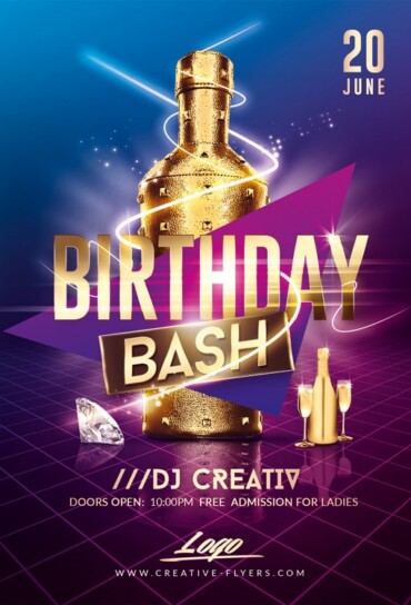 Birthday Bash Flyer