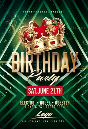 Birthday-Party-Flyer-Psd-4 Birthday Party Flyer Psd