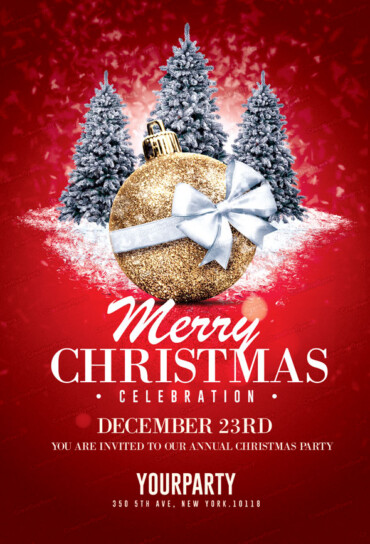 Christmas-flyer-template (2) Christmas-Themed Print-Ready PSD Design