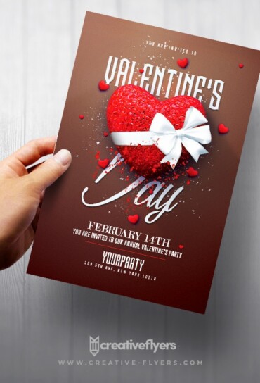 Happy-Valentine's-Day-Flyer-2 Happy Valentine's Day Flyer