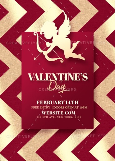 Classy Valentines Day Flyer
