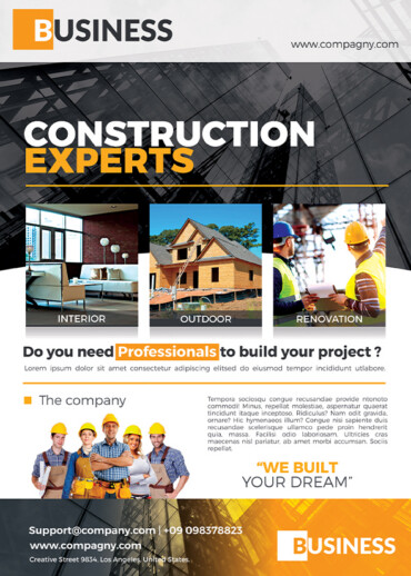 Construction Flyer to edit