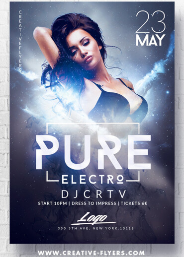 Electro Party Flyer Templates