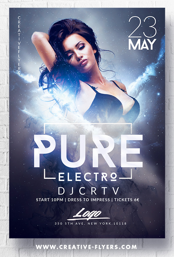 Electro Party Flyer Templates