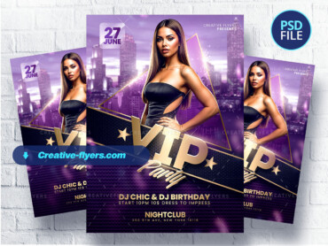 Luxury Nightclub Event Flyer (2) Luxury Nightclub Event Flyer