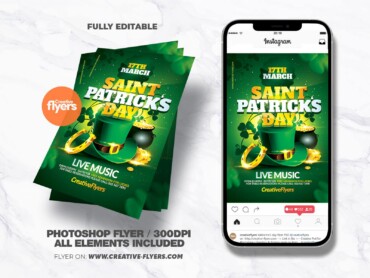 St Patrick's Day Flyer (4) St Patrick's Day Flyer