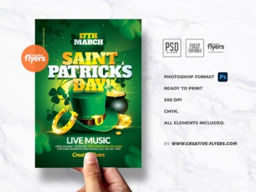 St Patrick's Day Flyer (5) St Patrick's Day Flyer