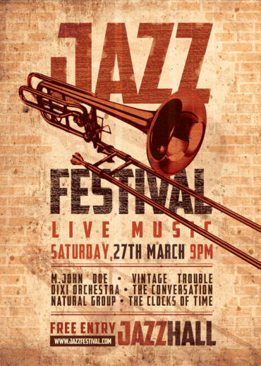 Jazz Flyer template