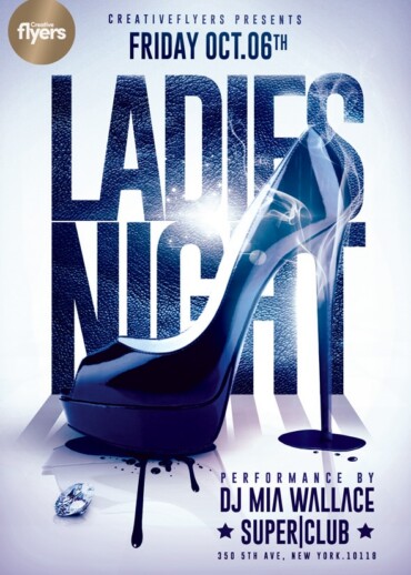 Ladies Night Party Flyer