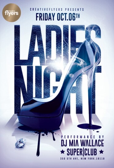 Ladies Night Party Flyer