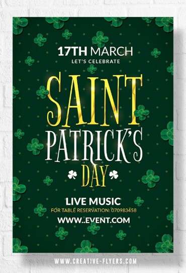 St Patrick's Day Template