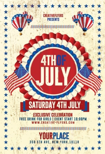 4th of july Flyer