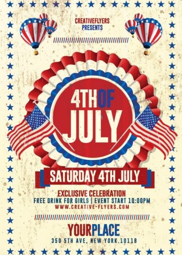 4th of july Flyer