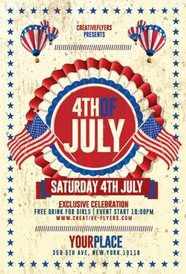 4th of july Flyer