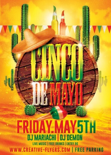 Cinco De Mayo Flyer psd