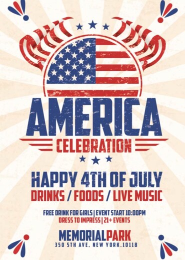Independence Day flyer