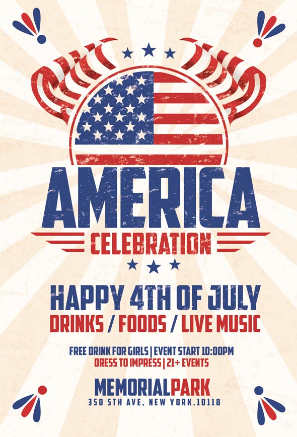 Independence Day flyer