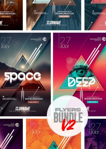 10 Flyer Templates Bundle