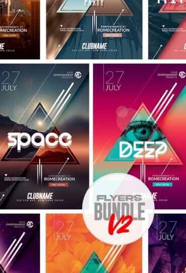 10 Flyer Templates Bundle
