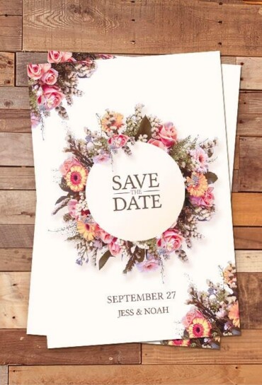 Wedding Invitation psd Template Wedding Invitation psd Template