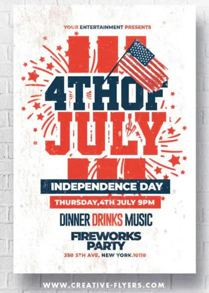 4th of July Flyer