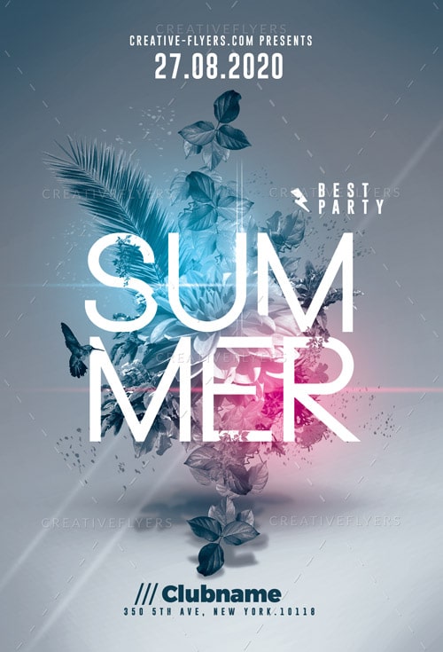 Summer Flyer Template