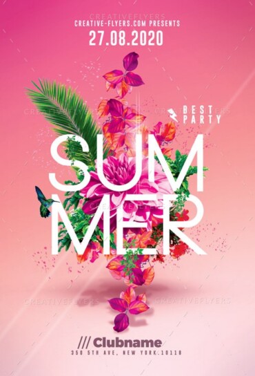 Summer-Flyer-Template-2 Summer Flyer Template