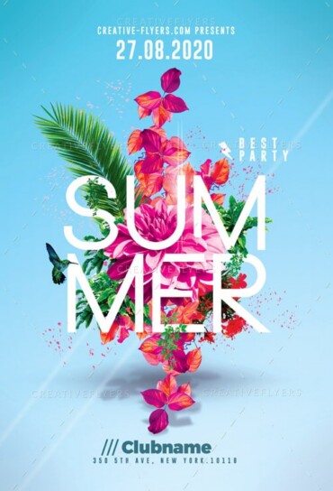 Summer-Flyer-Template-4 Summer Flyer Template