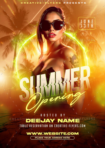 Summer flyer to download