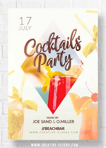 Cocktails Party Flyer