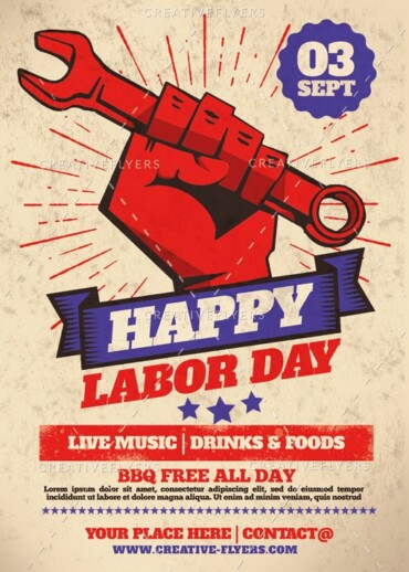 Labo Day flyers