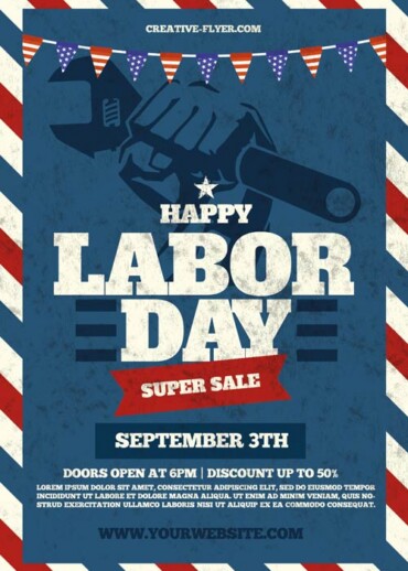 Labor Day Psd Flyers