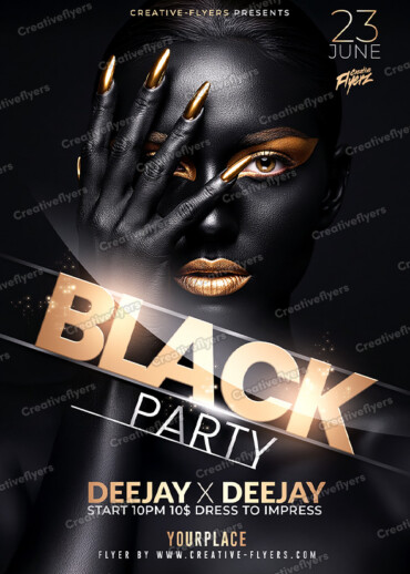 Glamorous Night Digital Flyer