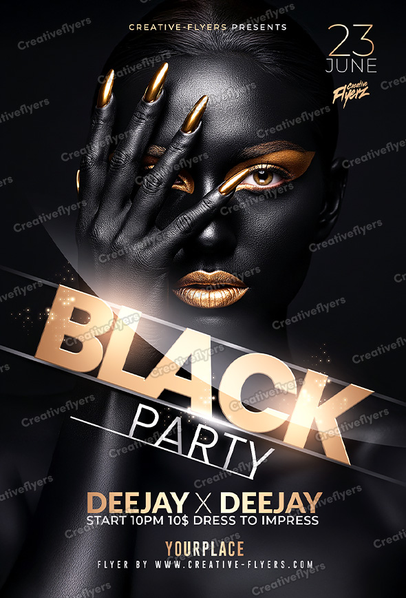 Glamorous Night Digital Flyer