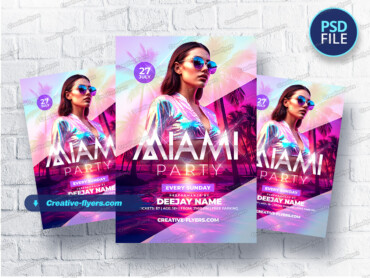 Miami Party Design (1) Futuristic Miami Party Design