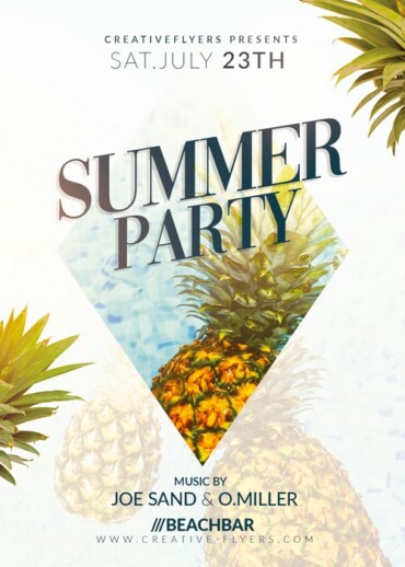 Summer Flyer Template